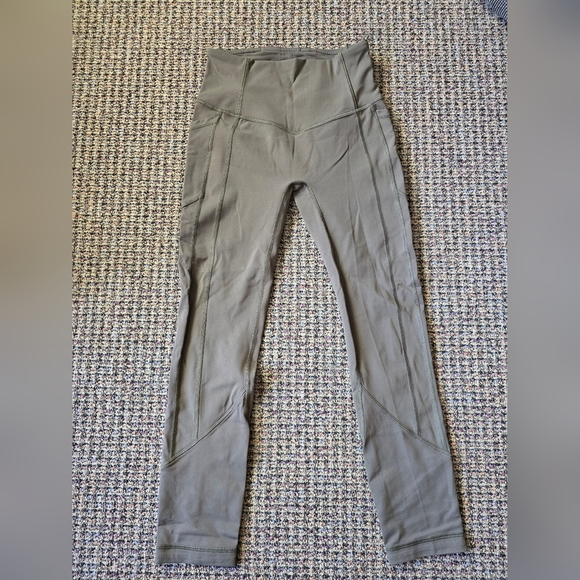 Lululemon Athletica Olive Leggings - Picture 1 of 5